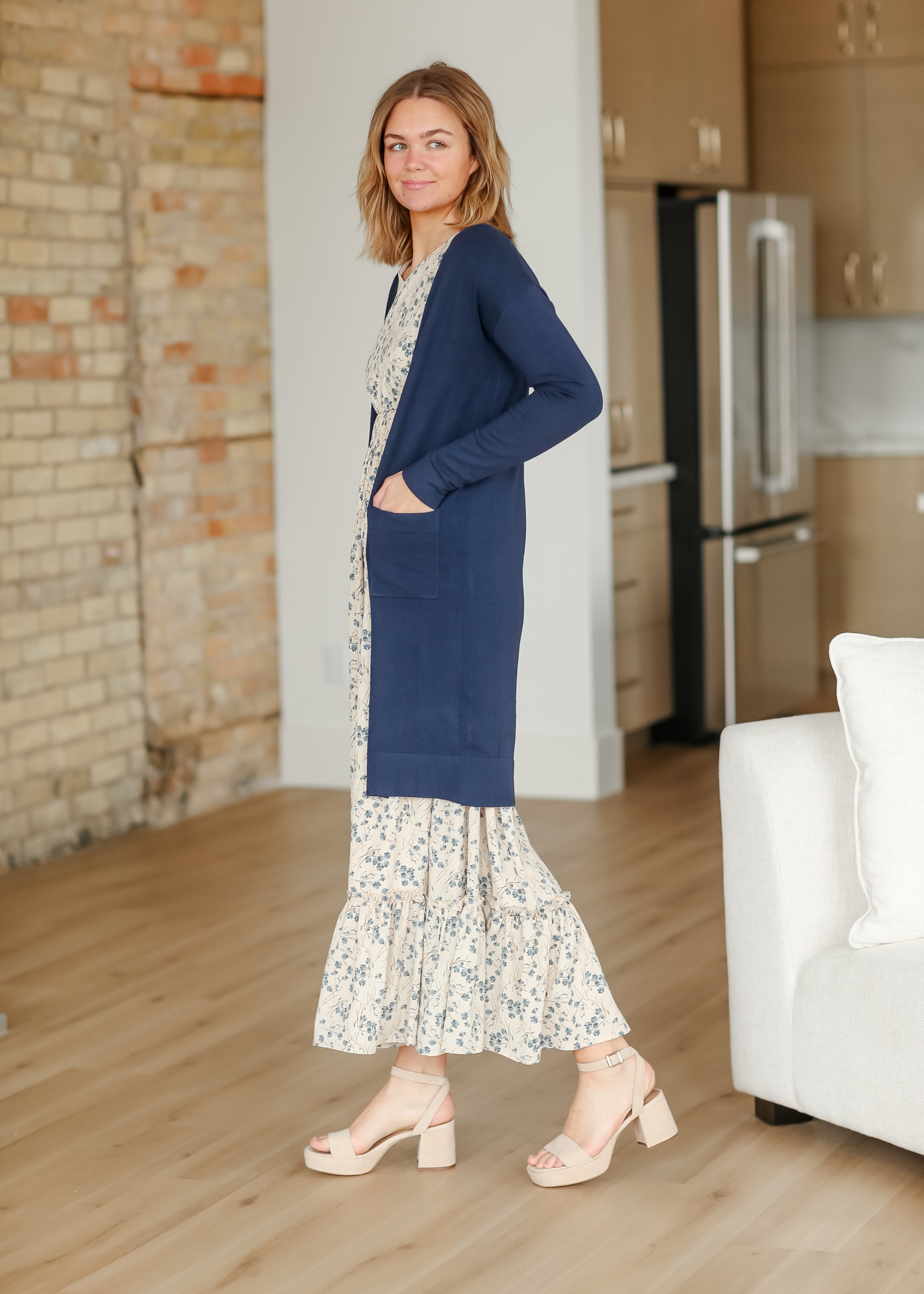 Essential Long + Soft Cardigan Inherit Co.