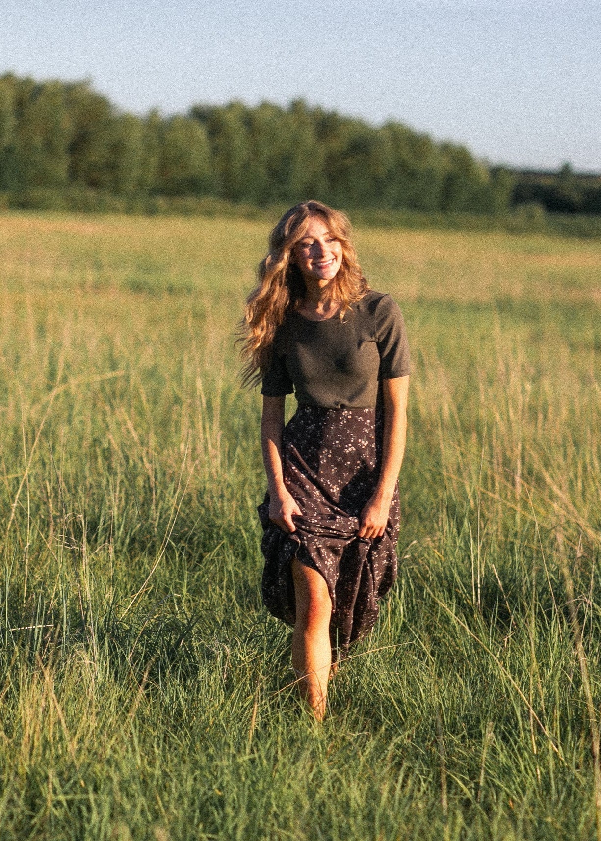 Essential Ribbed Half Sleeve Tee Inherit Co.