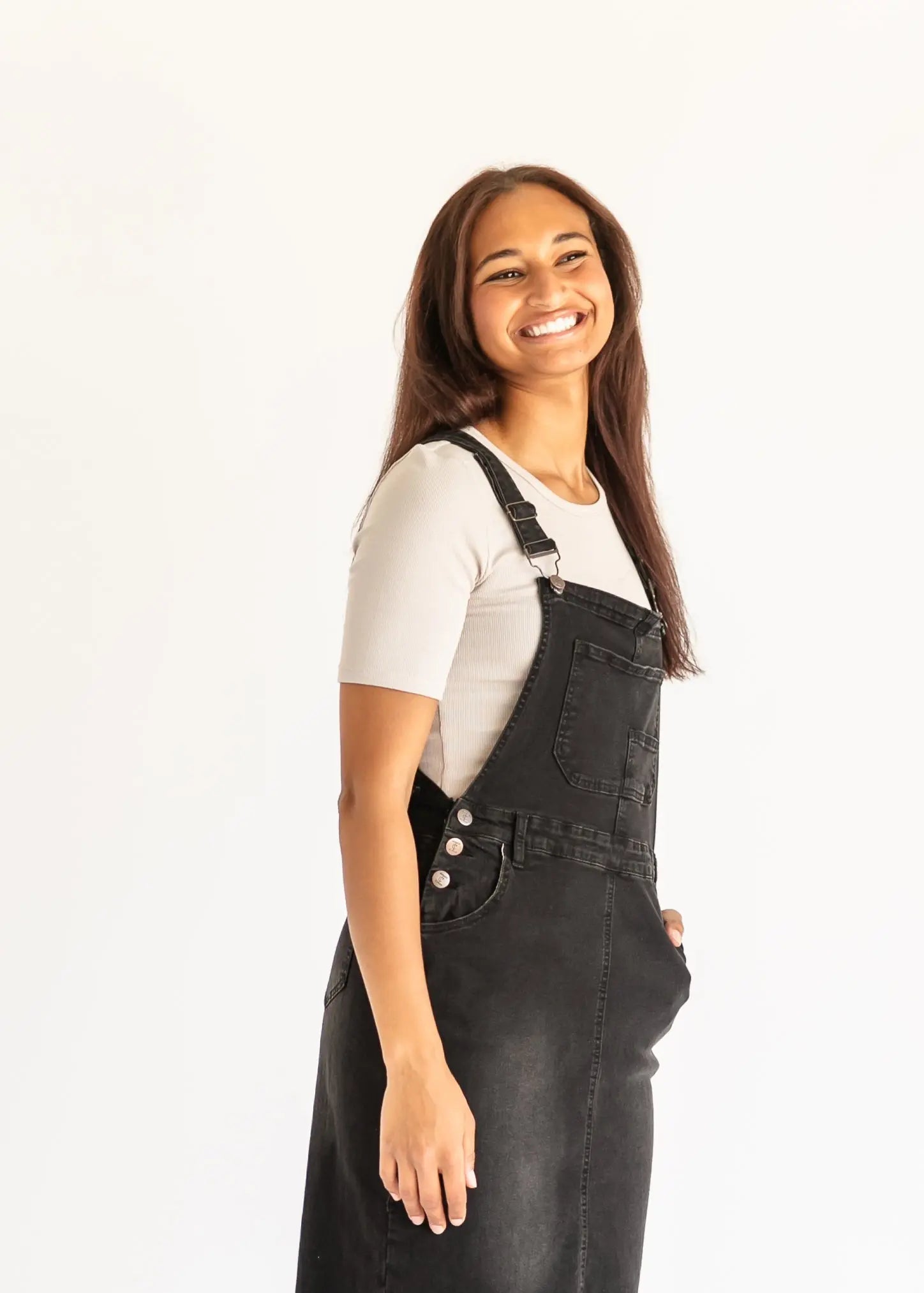 Essential Ribbed Half Sleeve Tee Inherit Co.