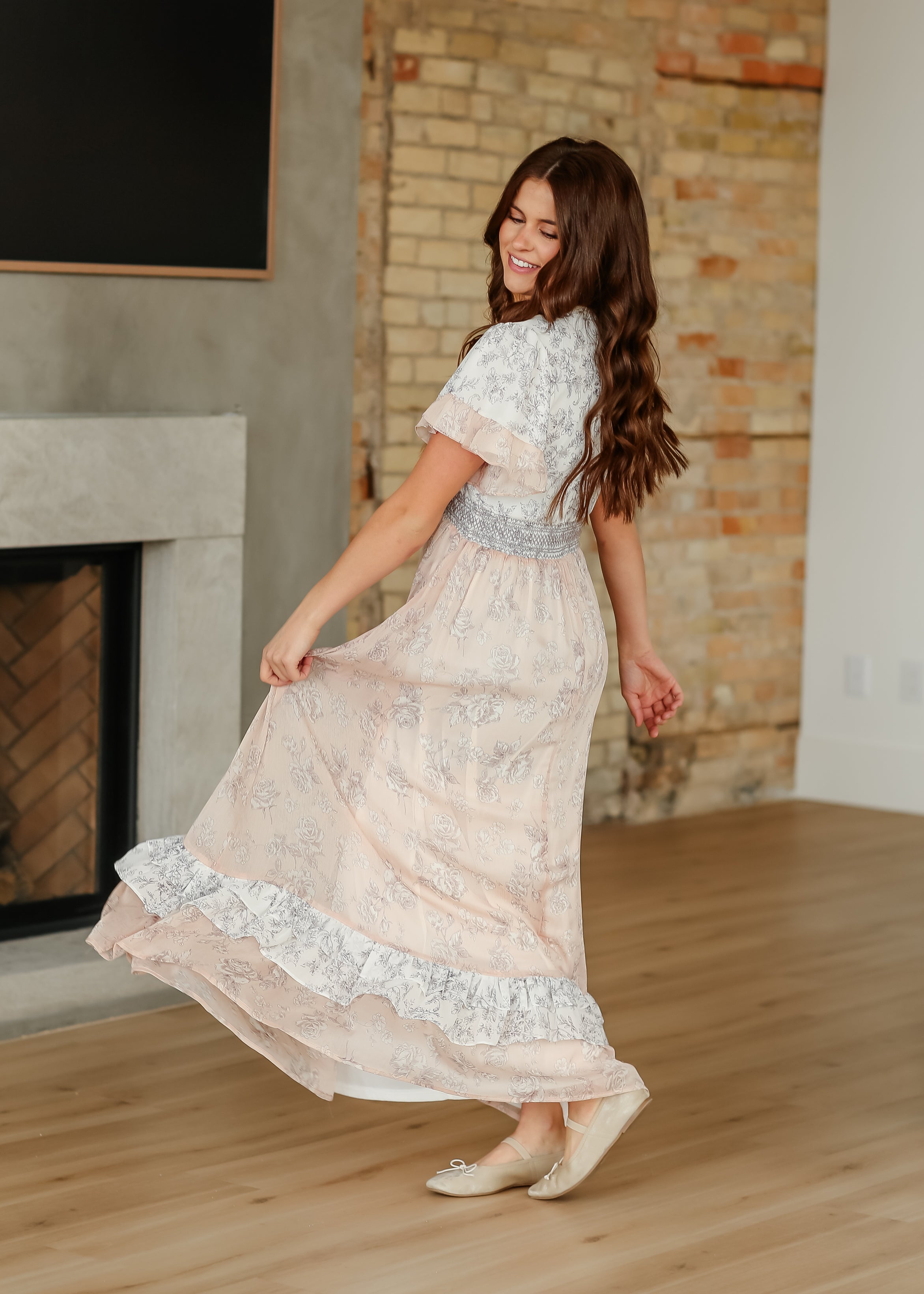 Estelle Floral Maxi Dress - FINAL SALE Inherit Co.