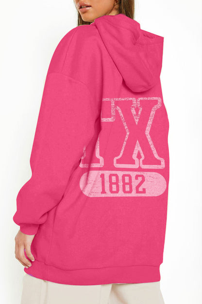 Simply Love TX1882 Graphic Hoodie