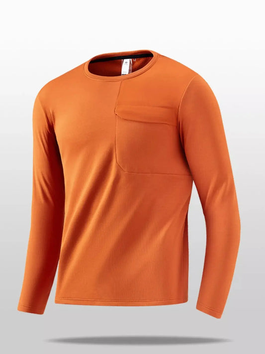 Men's Plus Size Casual Long Sleeve T-Shirt Simply Love