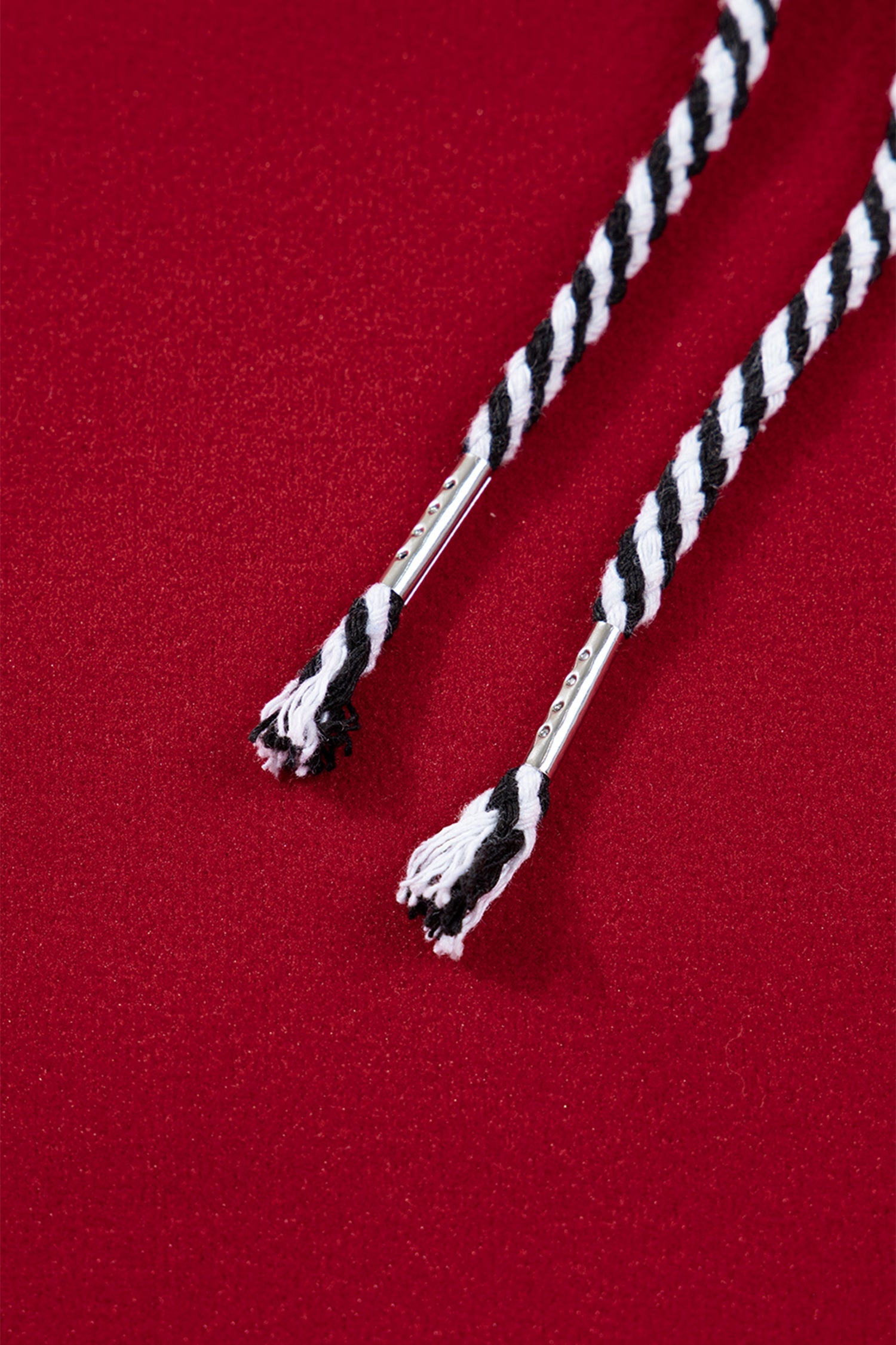 Racing Red Contrast Cuffed Drop Shoulder Zip Up Tunic Hoodie Dear-Lover Dropshipping