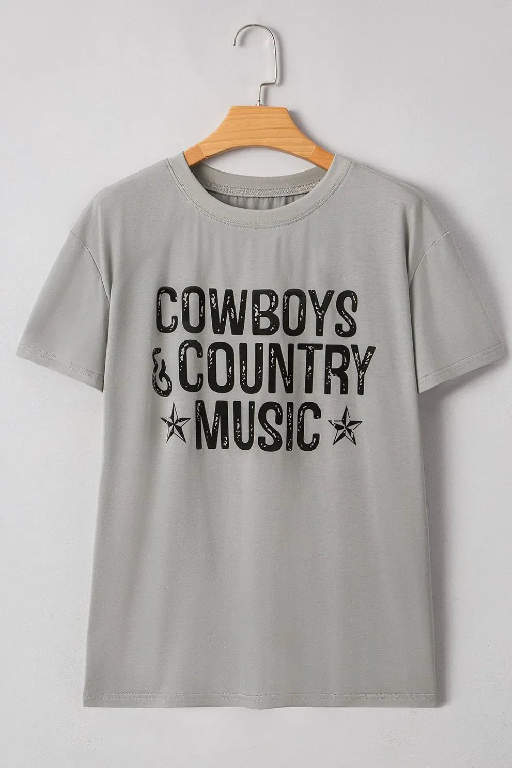 Simply Love: Letter Graphic Tee