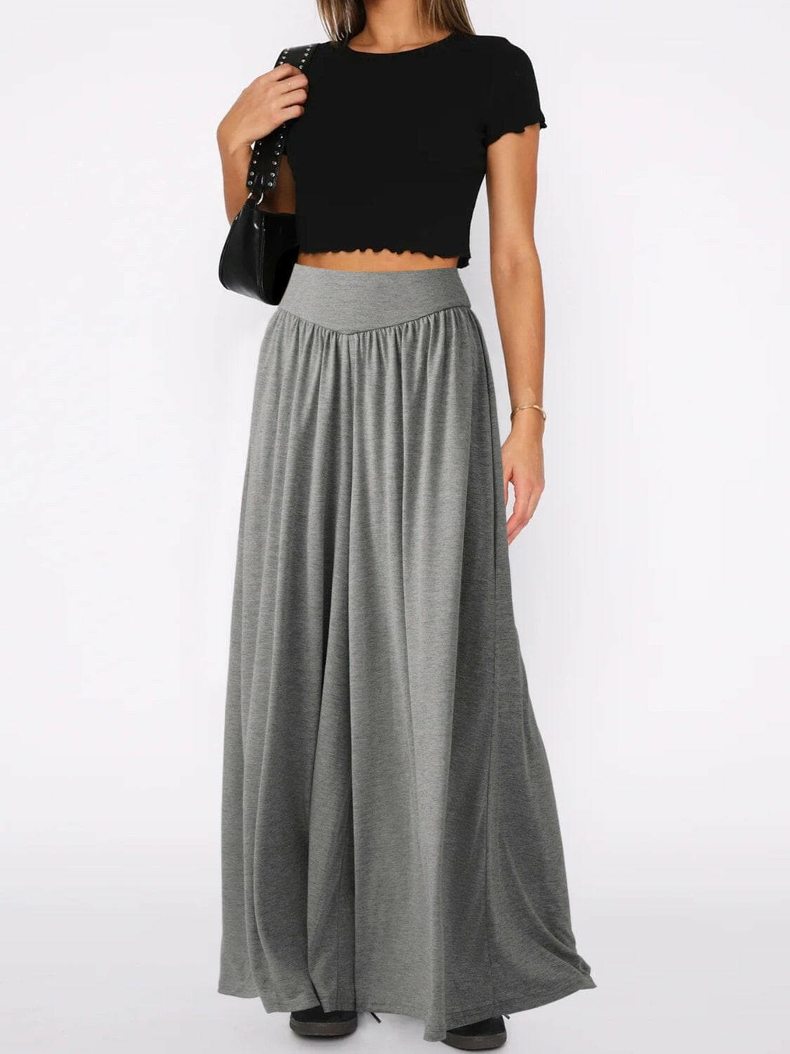 High Waist Wide Leg Pants.