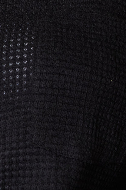 Double Take: Waffle Knit Collared Shirt