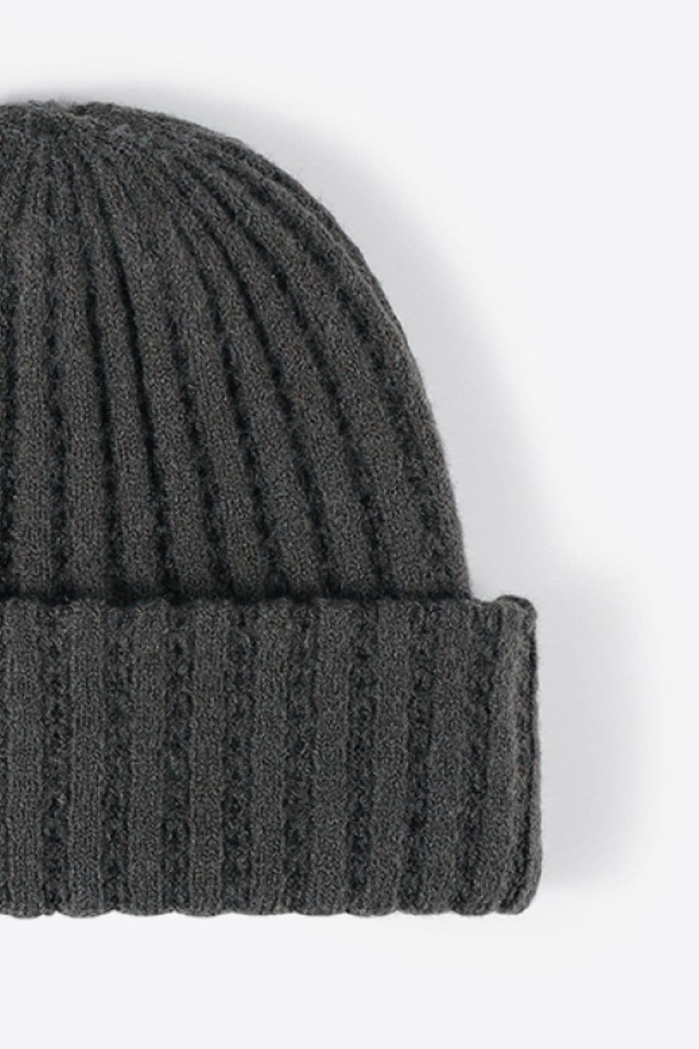 Wide Rib Beanie.