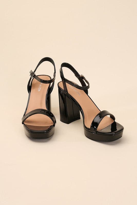 FINN-1 Ankle Strap Heel.