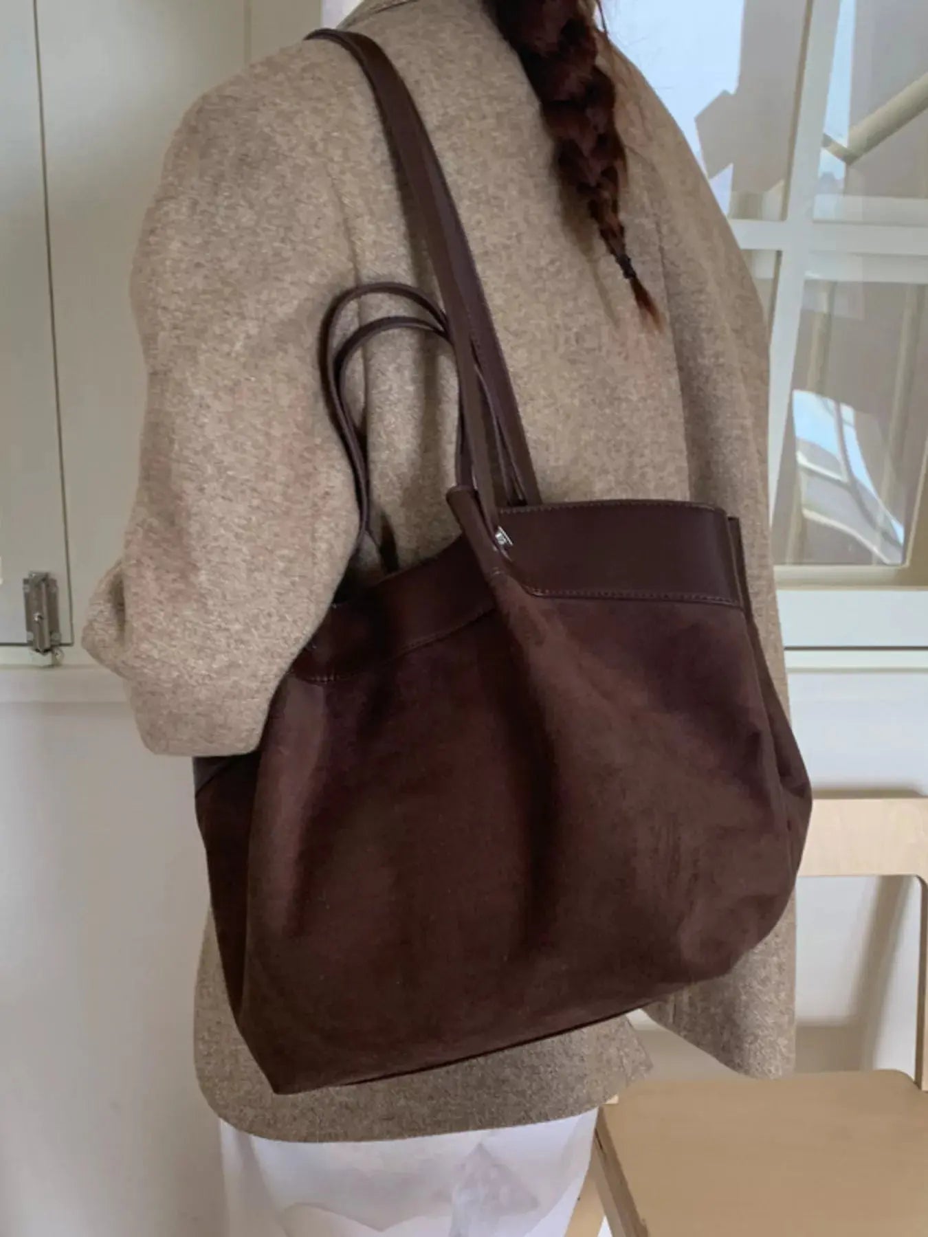 Lightweight Classic Color Tote Bag Simply Love