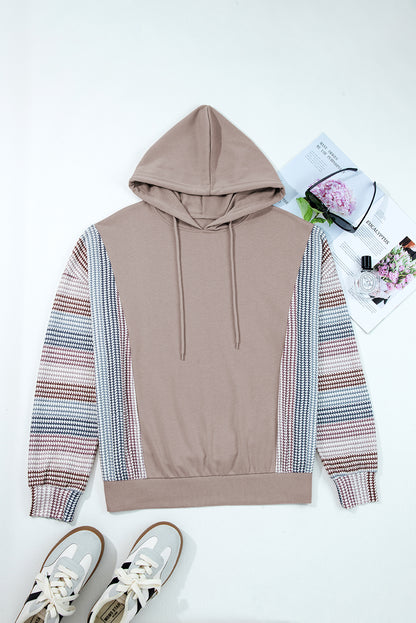Dune Colorblock Patchwork Baggy Hoodie Oversized Unisex