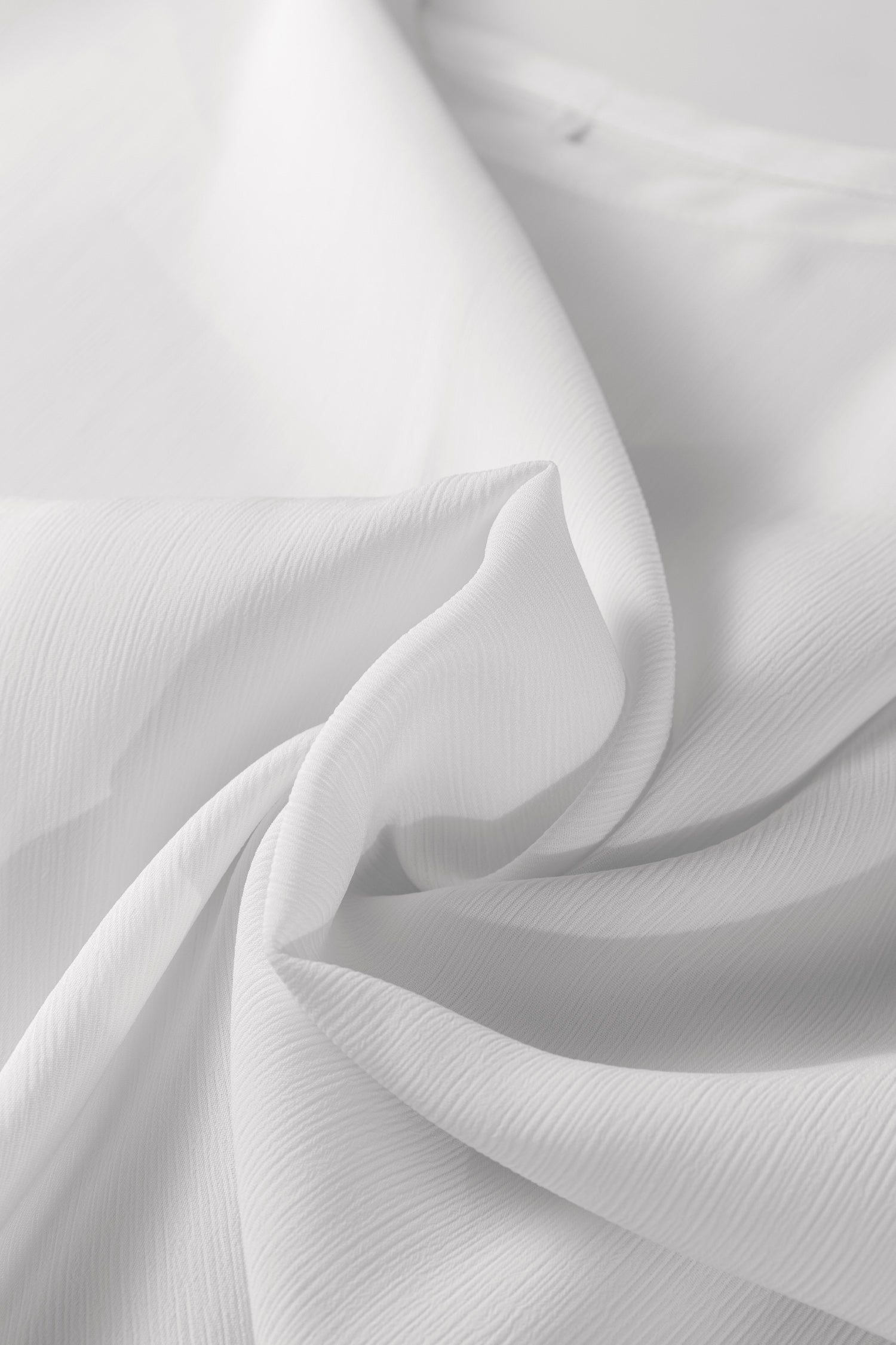 White Smocked Cuffs Semi Sheer Long Sleeve Dolman Blouse Dear-Lover Dropshipping