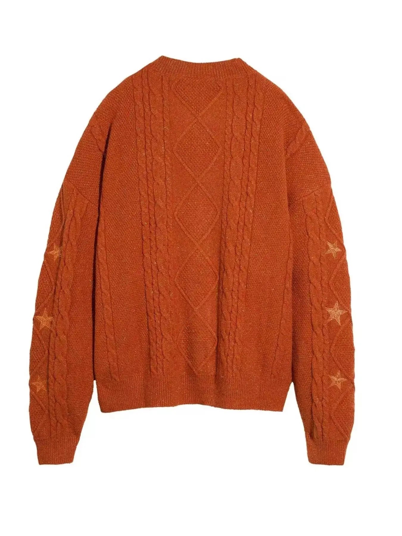 Cable Knit Button Up Cardigan Simply Love