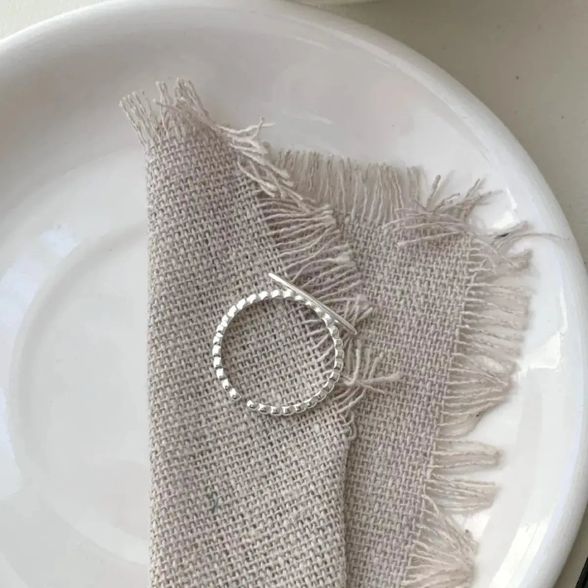 925 Sterling Silver Geometric Ring Simply Love