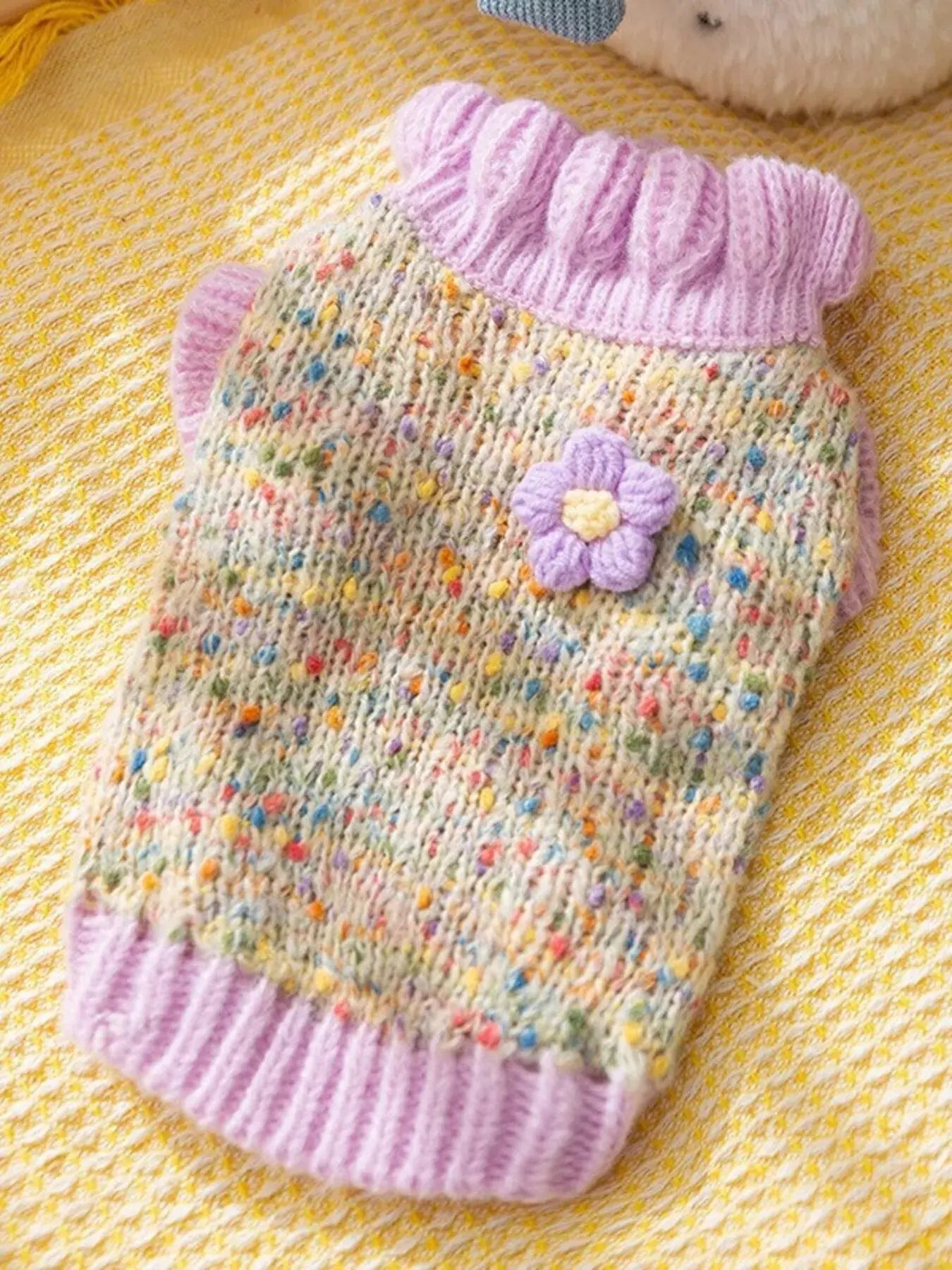 Ribbed Knit Pet Sweaters Simply Love