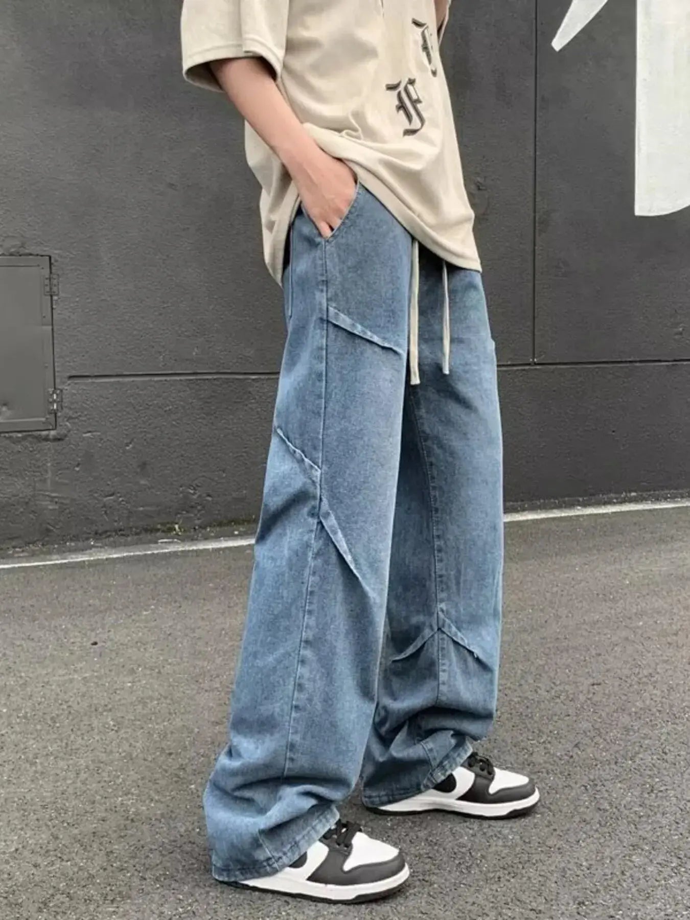 Men's Full Size Loose Fit Jeans Plus Size Simply Love