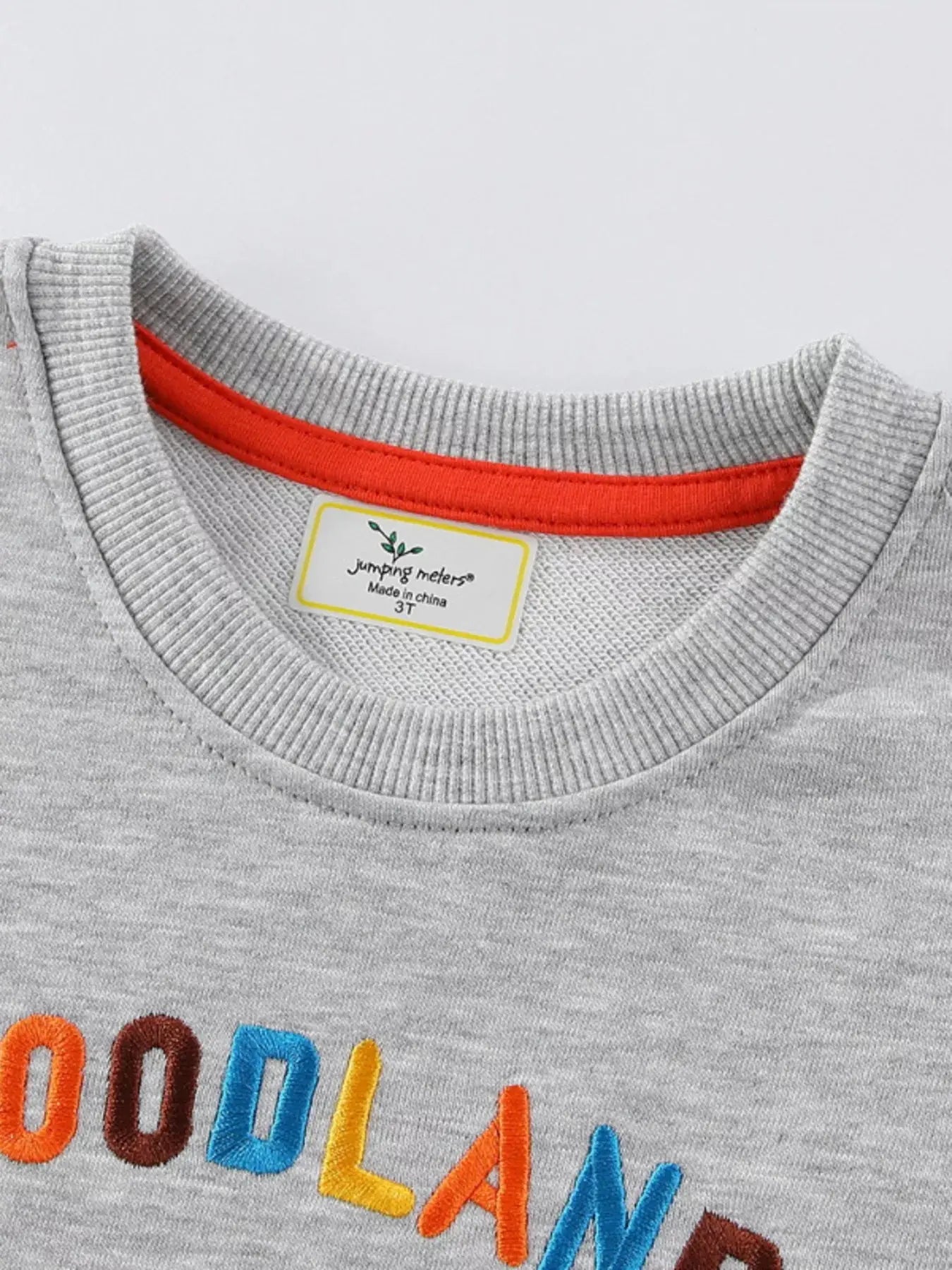 Woodland Friends Embroidered Crewneck Sweatshirt For Kids Simply Love