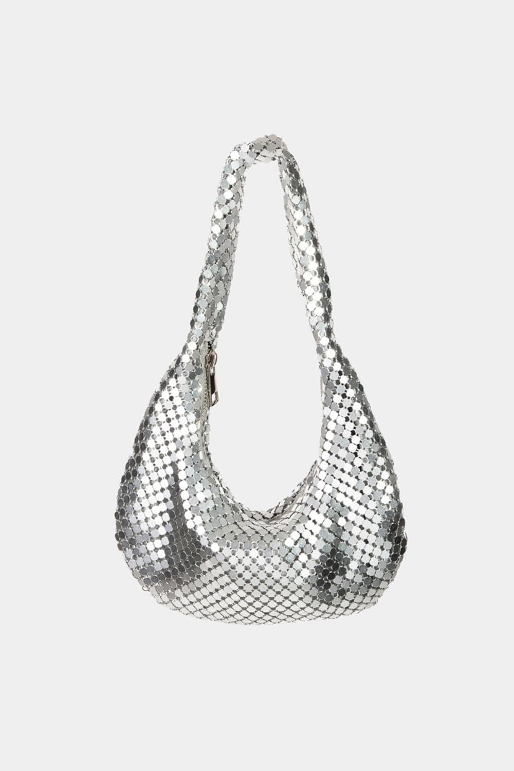 Fame Sequin Disc Handbag.