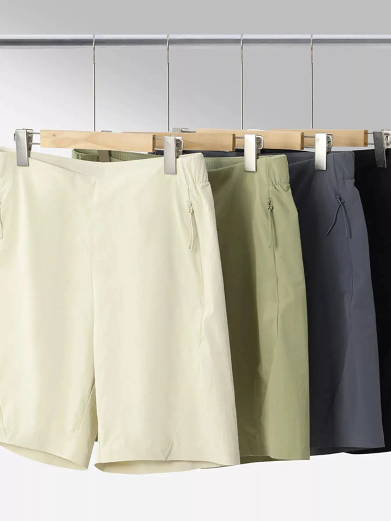 Men's Plus Size Elastic Waistband Lightweight Active Shorts Simply Love