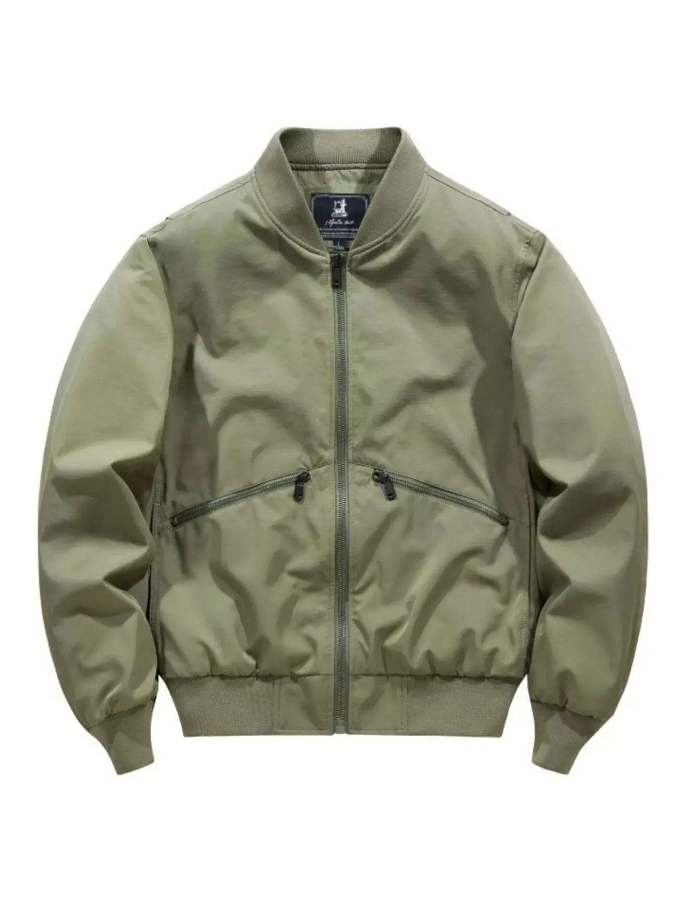 Men's Plus Size Zip Up Long Sleeve Jacket Simply Love