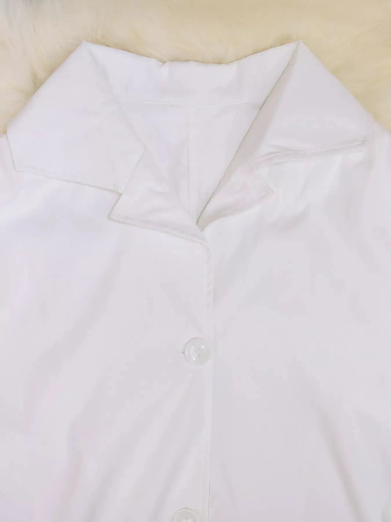 Tie Waist Midi Shirt Dress Simply Love
