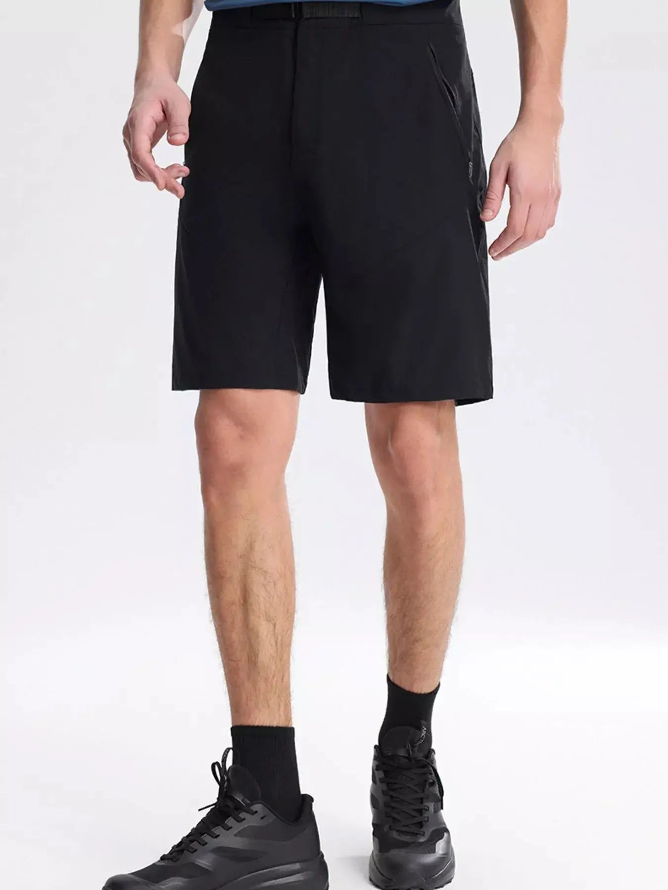Men's Plus Size Pocketed Lightweight Shorts Simply Love