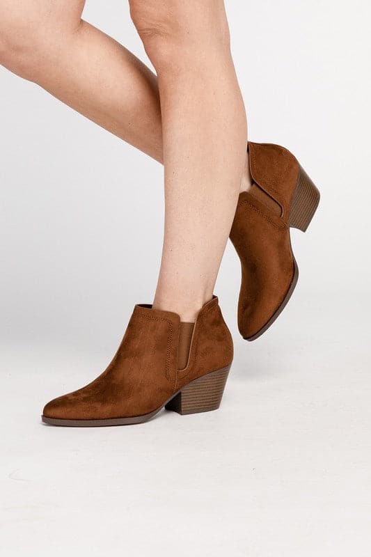 GWEN Suede Ankle Boots.