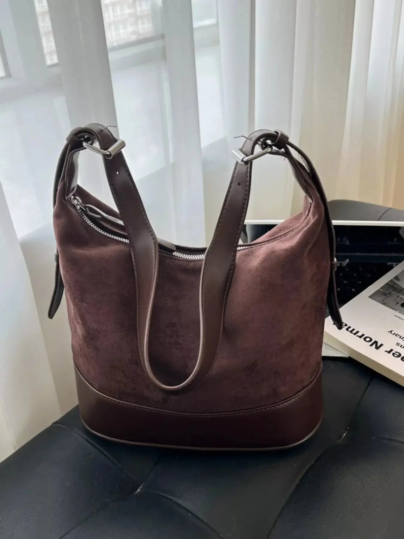 Adjustable Strap Tote Bag Simply Love