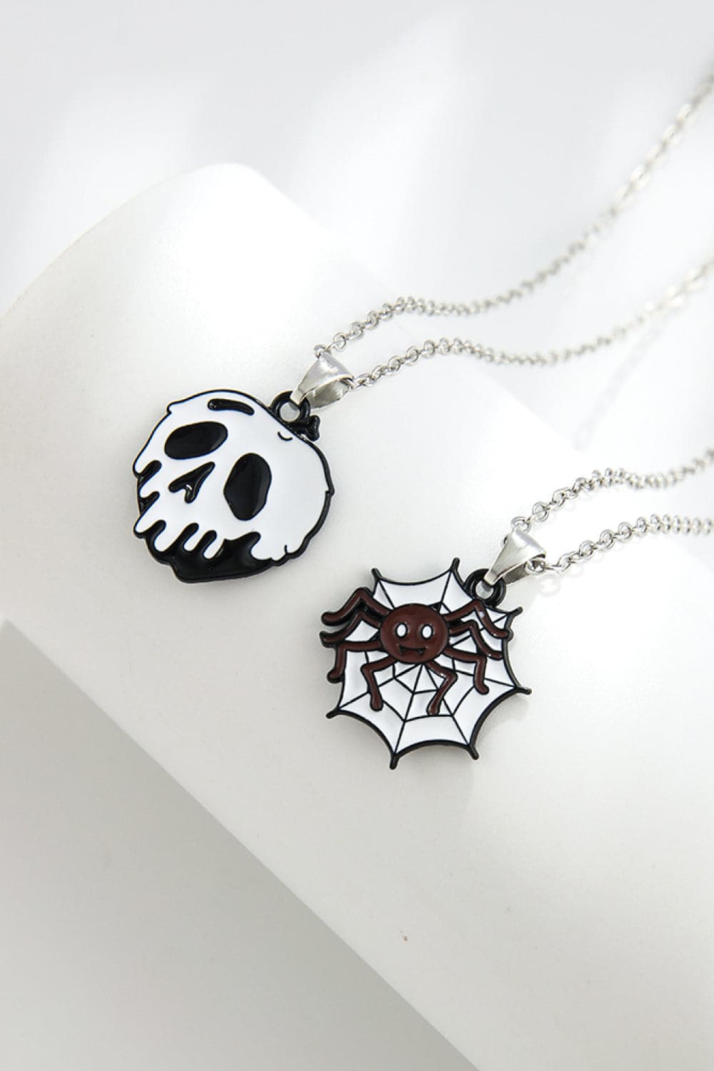 Spooky Charm Two-Piece Necklace Set