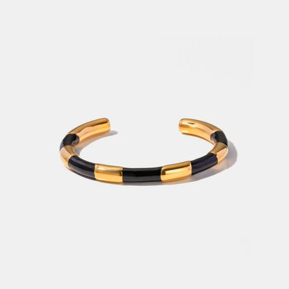 18K Gold-Plated Stainless Steel Bracelet.