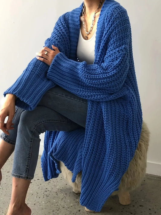 Chunky Knit Open Front Cardigan Simply Love