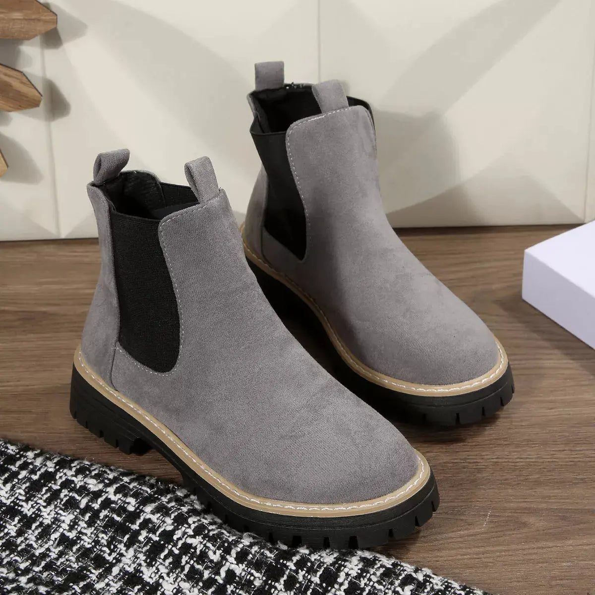 Round Toe Ankle Boots Simply Love