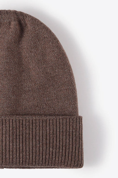 Cuff Knitted Beanie.