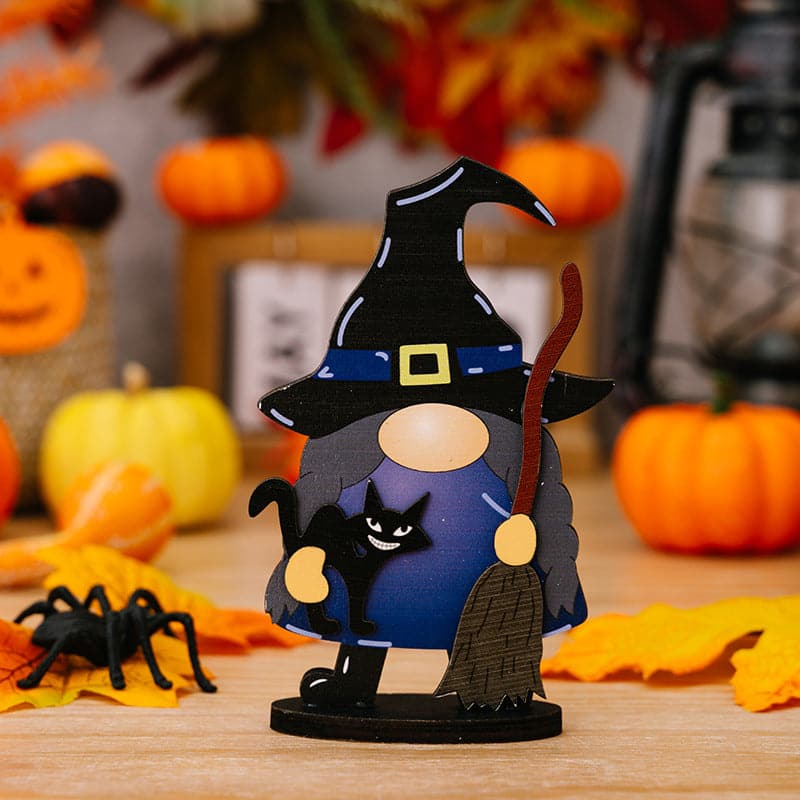 Charming Halloween Ornament Duo