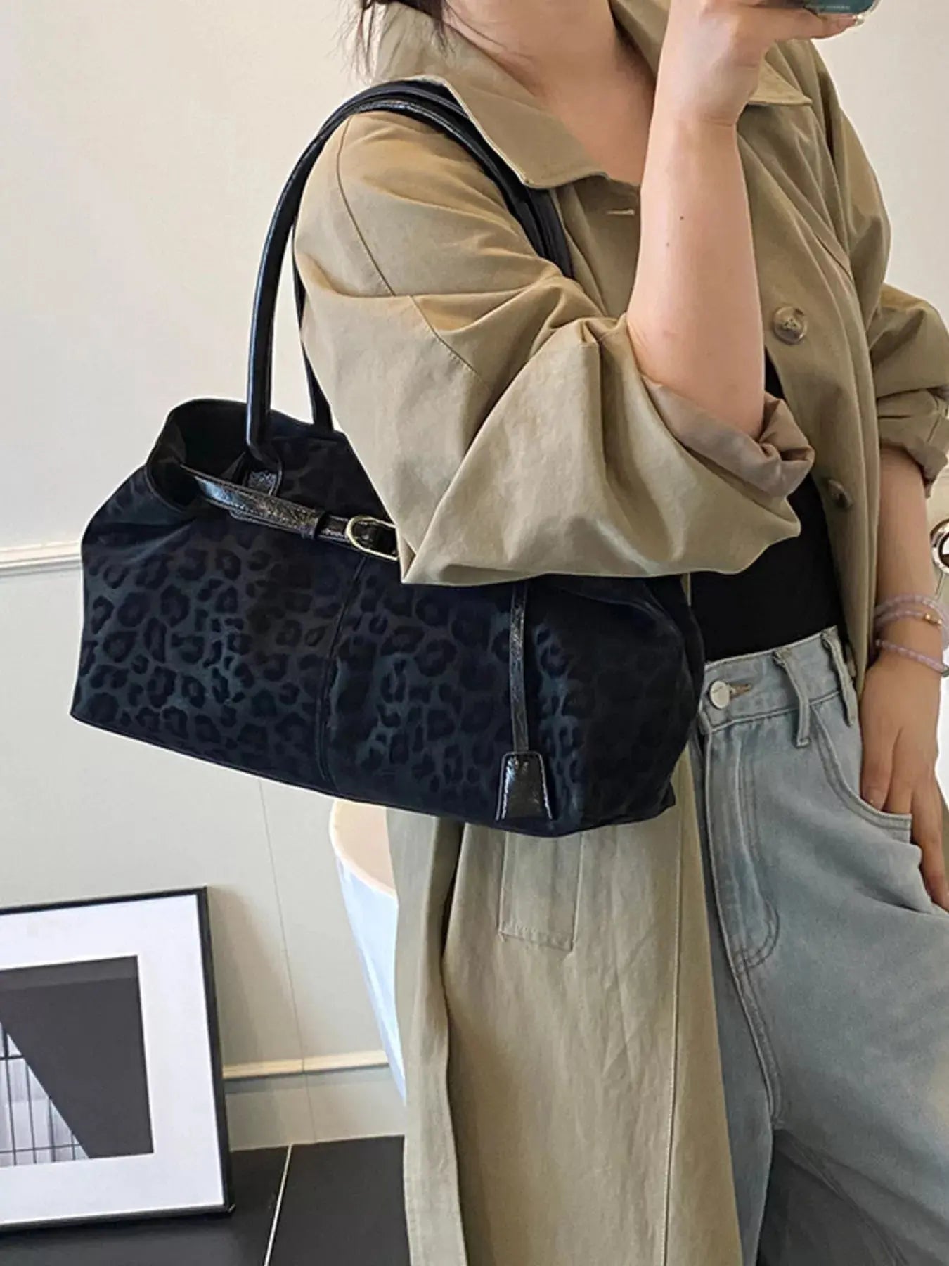 Leopard Print Handbag Simply Love