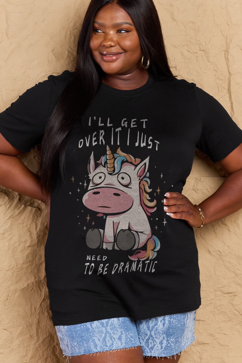 Simply Love: Dramatic Cotton Tee