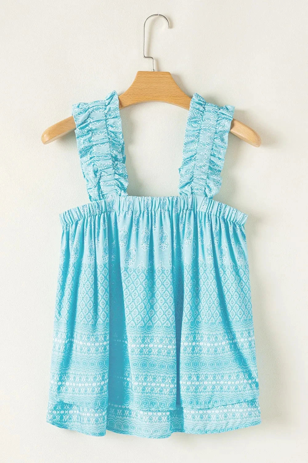 Simply Love: Ruffled Wide Strap Tank Top Simply Love