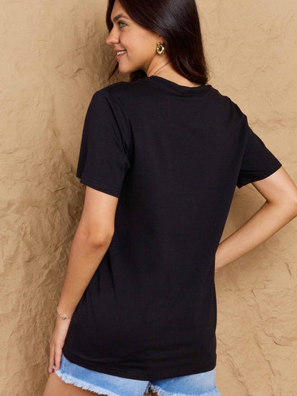 Cotton Short Sleeve Tee for Women