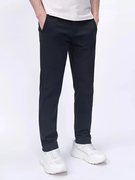 Men's Plus Size Slim-Fit Stretch Pants Simply Love