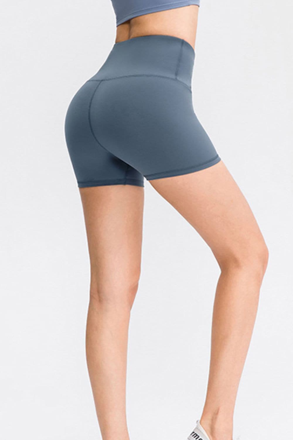 Wide Waistband Sports Shorts.