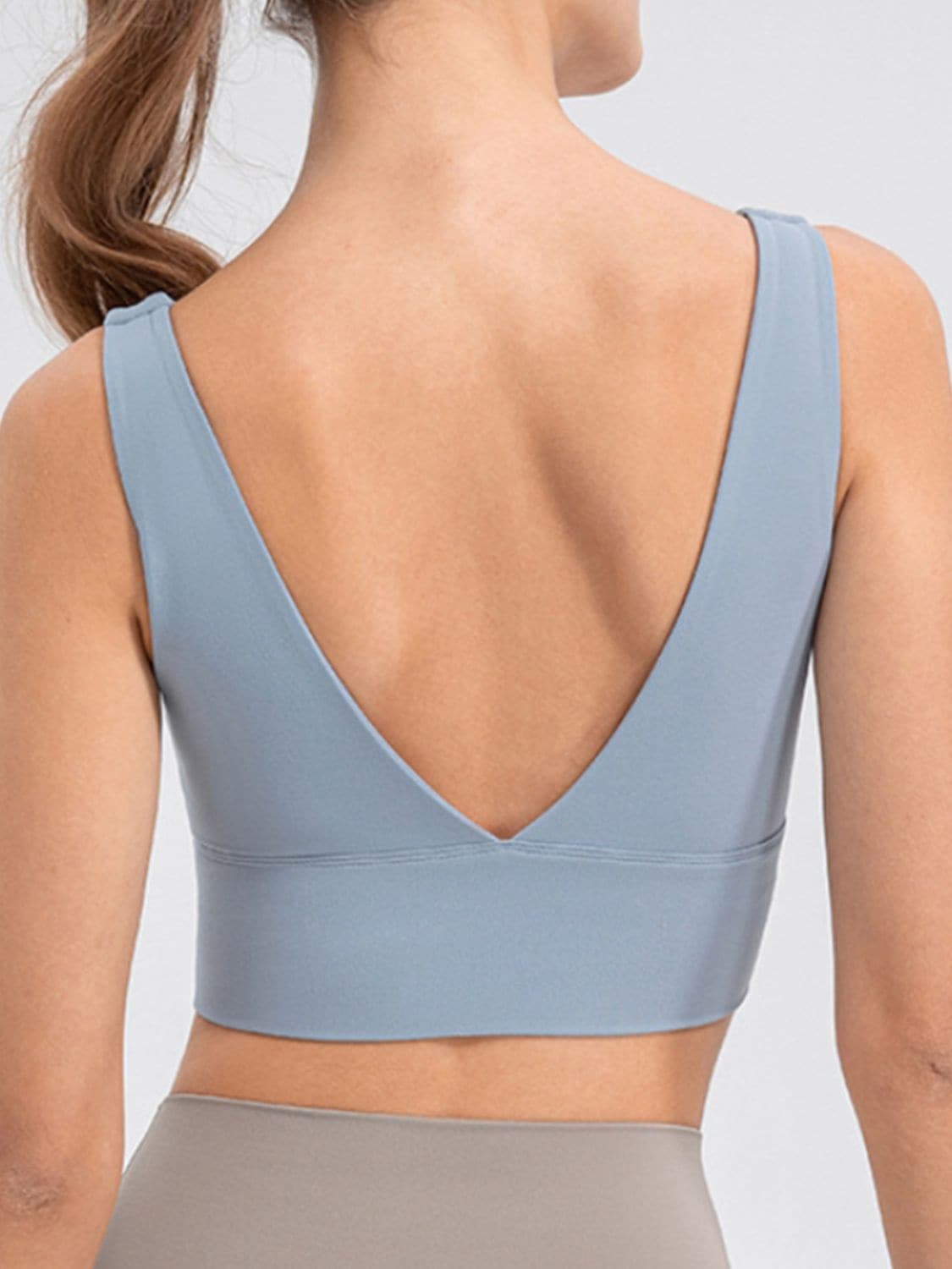 Scoop Neck Wide Strap Active Tank.