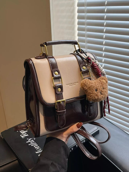Vintage Style Buckle Backpack Bag Simply Love