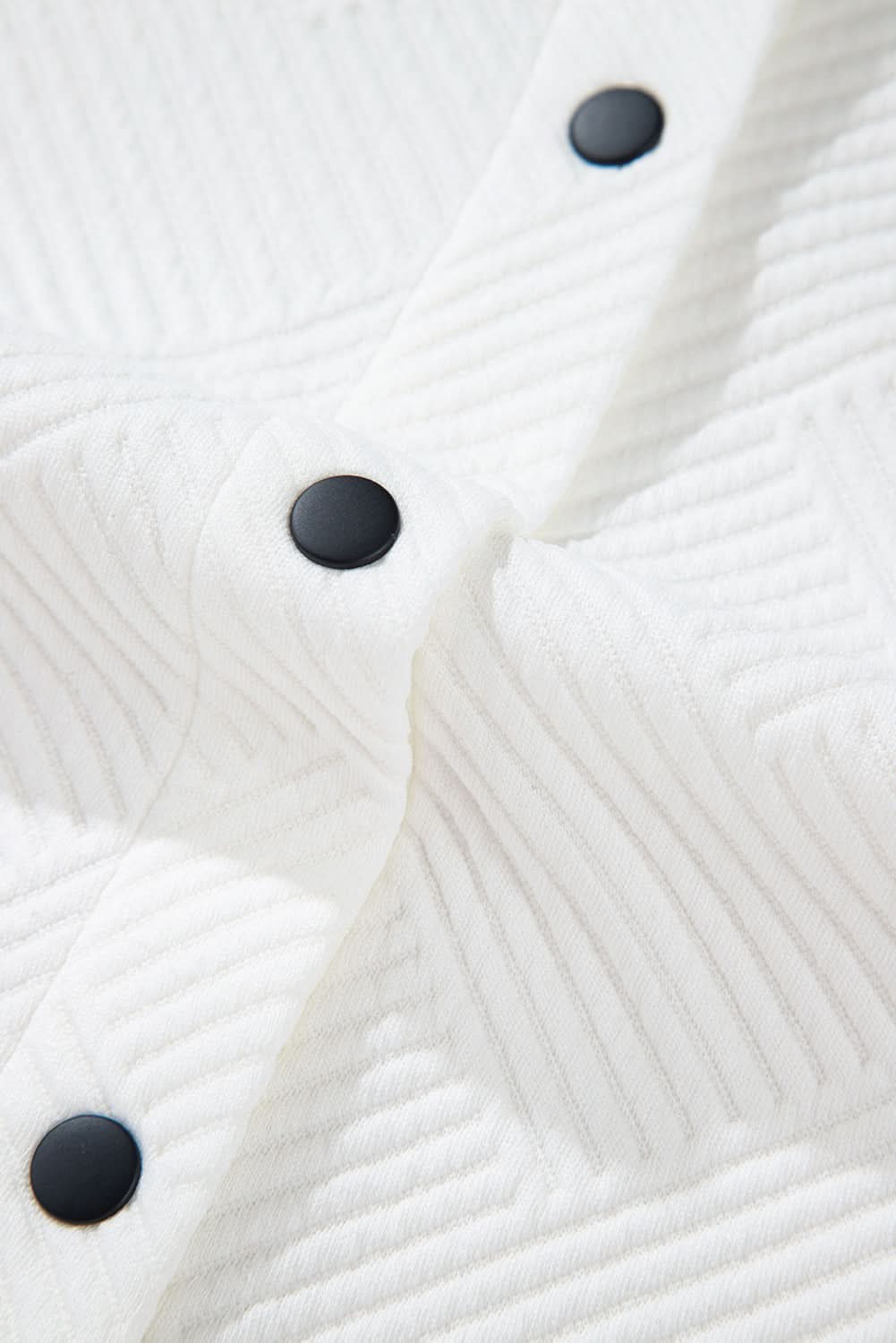 Beige plus size textured jacket - Love Salve 