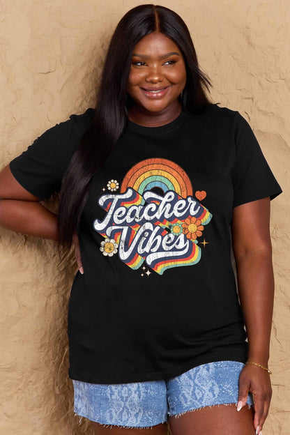 Simply Love Teacher Vibes Tee