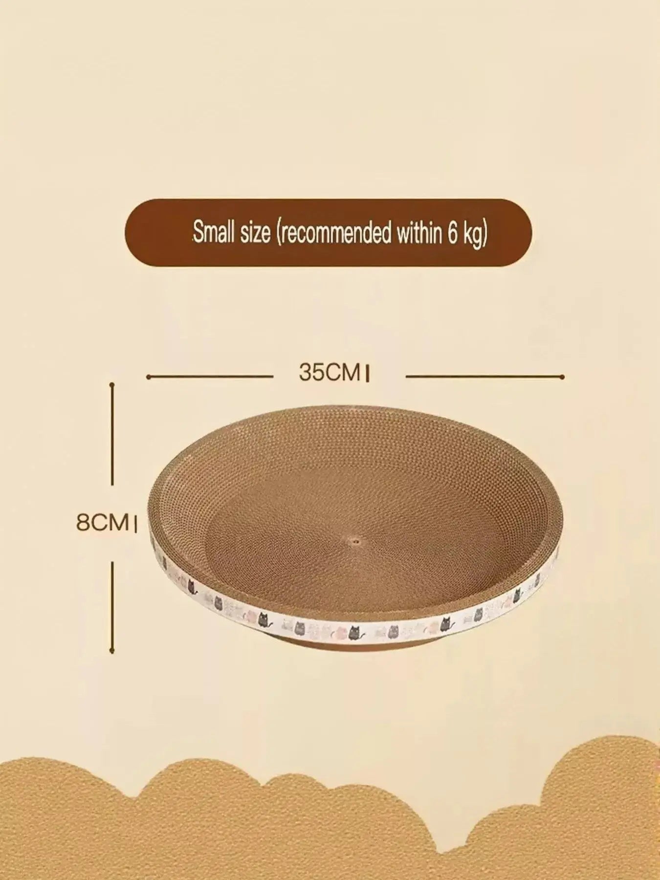 Wear-Resistant Cat Scratching Lounge Bed Simply Love