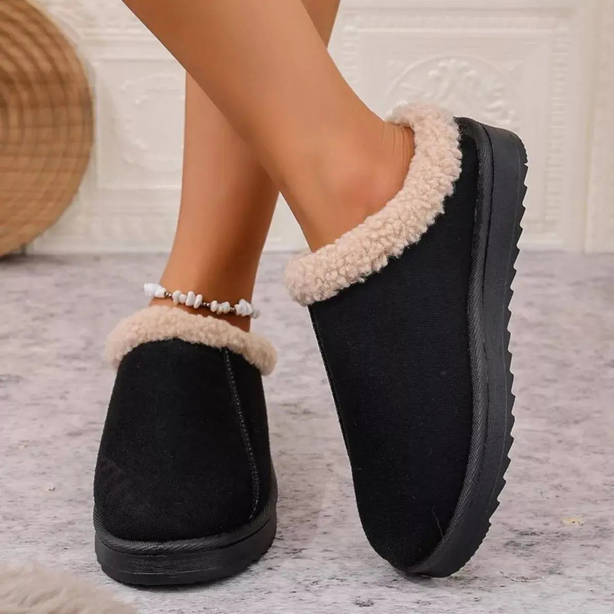 Cozy Plush Lined Clog Slippers Simply Love