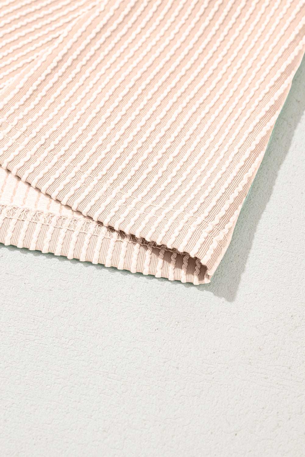 Blossom Corded Crew Neck Puff Sleeve Mini Dress Divine Design4U