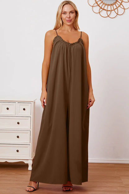 Double Take: Ruffle Cami Jumpsuit