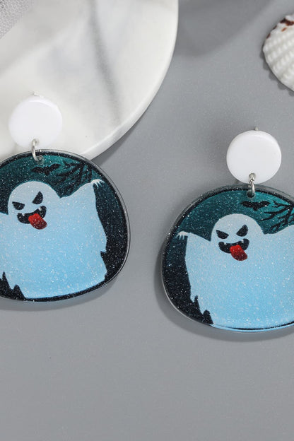 Spooky Acrylic Halloween Earrings