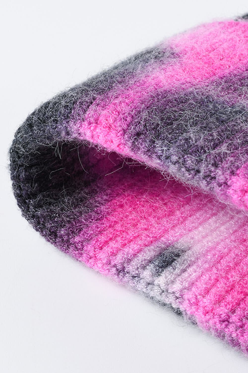 Tie-Dye Cuffed Knit Beanie.