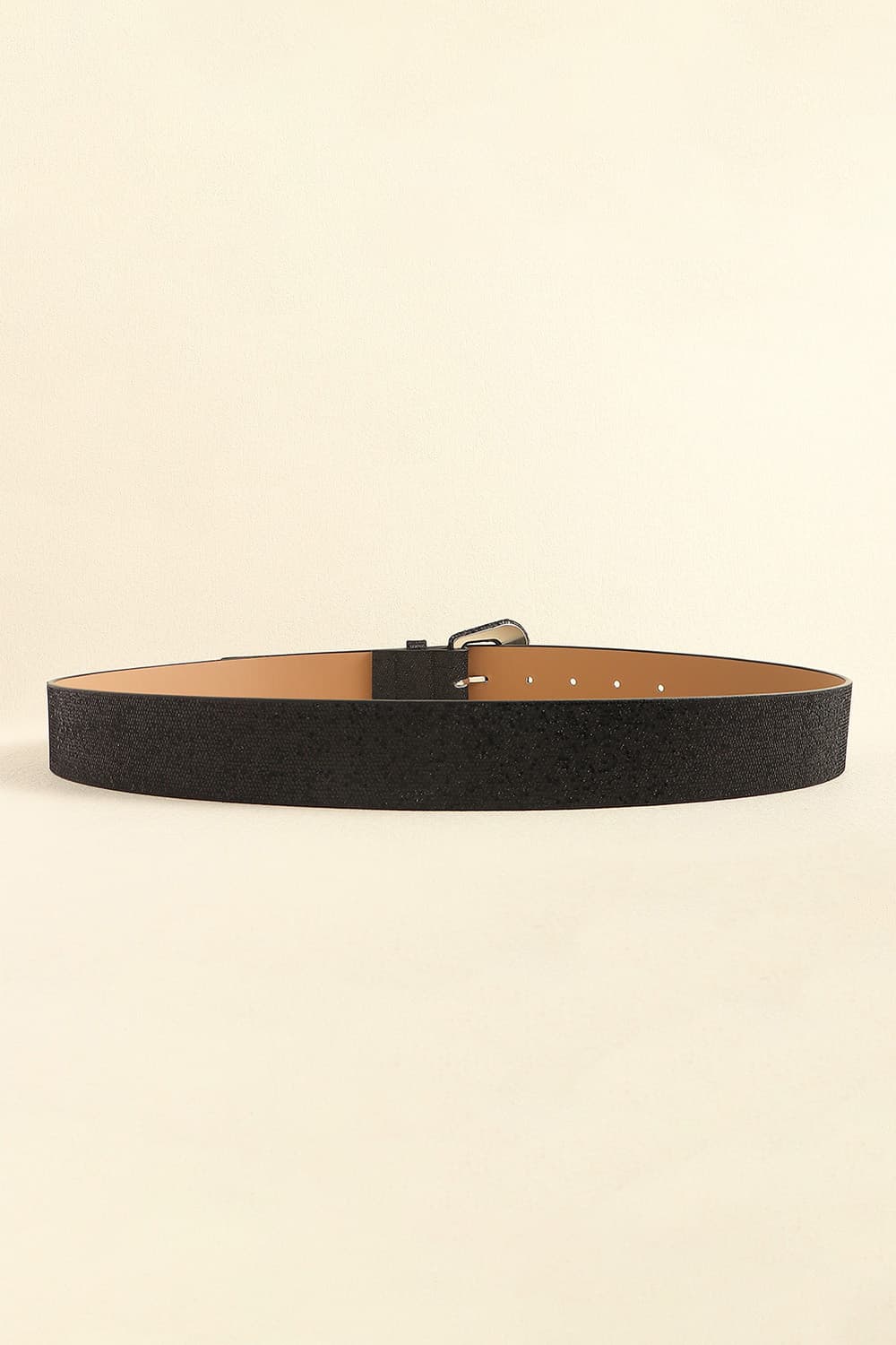 Glitter PU Leather Belt.